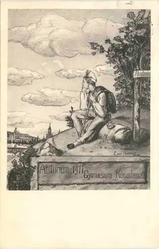 Konstanz - Abiturium 1911 - Studentika -722336