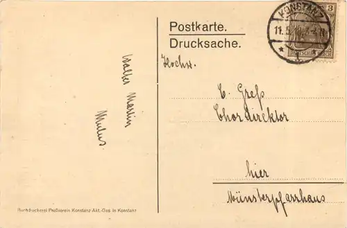 Konstanz -Abiturium 1918 - Studentika -722278