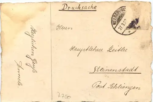 Konstanz - Friedrich Luisenschule 1923 - Studentika -722326