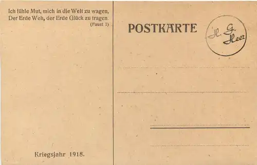 Konstanz - AbiturOberrealschule 1918 - Studentika -722264