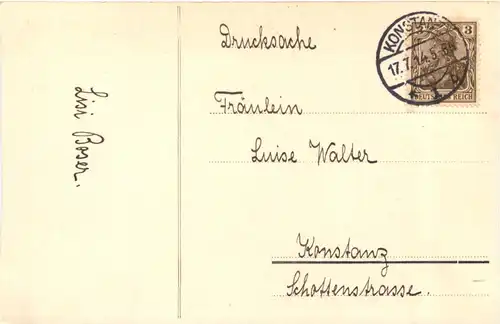 Konstanz - Friedrich Luisen Schule 1914 - Studentika -722274