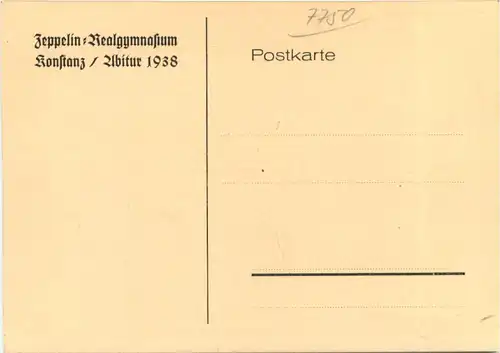 Konstanz - Abitur 1938 - Studentika -722346