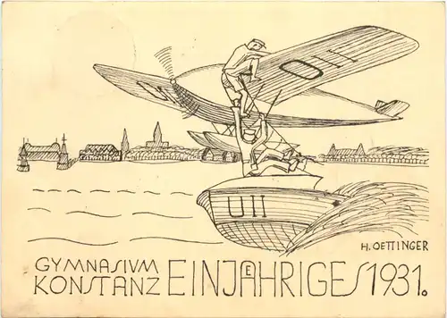 Konstanz - Eeinjaehriges 1931 - Studentika -722366
