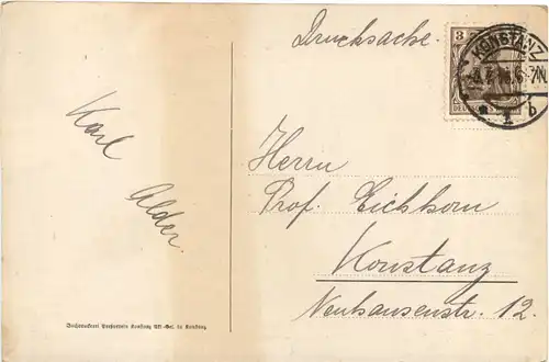 Konstanz - Abitur 1916 - Studentika -722314