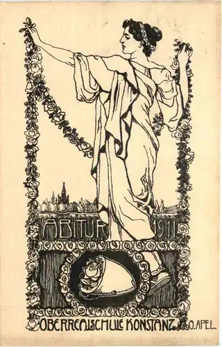 Konstanz - Oberrealschule 1911 - Studentika -722358
