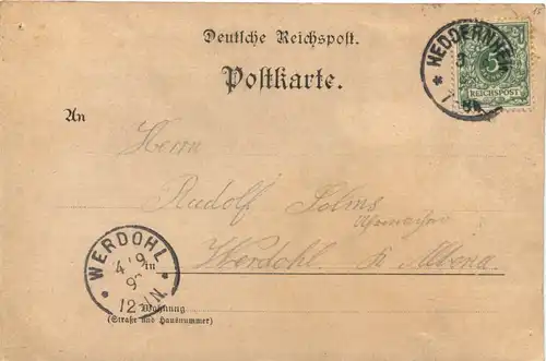 Gruss aus Heddernheim - Litho - Frankfurt -722470