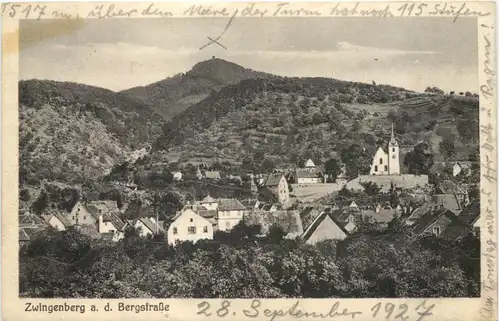 Zwingenberg an der Bergstrasse - Bahnpost -722446