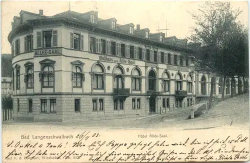 Bad Langenschwalbach - Hotel Allee-saal -722620