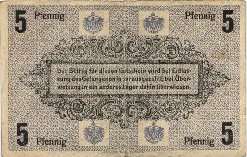 Chemnitz - Gefangenenlager Notgeld 5 Pfennig -722404