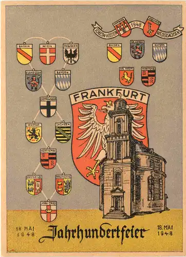 Frankfurt - Jahrhundertfeier 1948 -722506