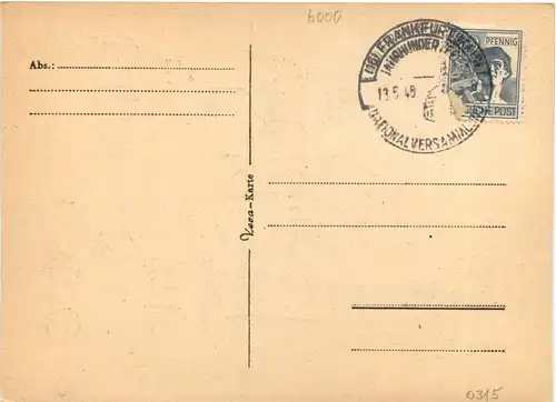 Frankfurt - Jahrhundertfeier 1948 -722506