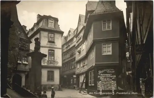 Frankfurt Main - Am Fünffingerplatz - Ansichtskarten-Verkauf -722462