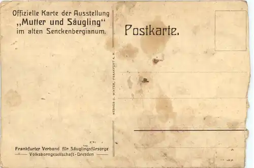 Frankfurt Main - Mutter und Säugling 1914 -722522