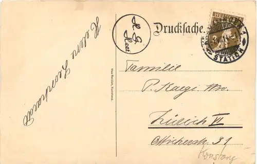 Konstanz - Friedrich Luisen Schule 1914 - Studentika -722308