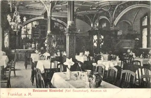 Frankfurt Main - Restaurant Klosterhof -722558