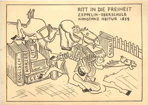 Konstanz - Abitur 1939 - Studentika -722348