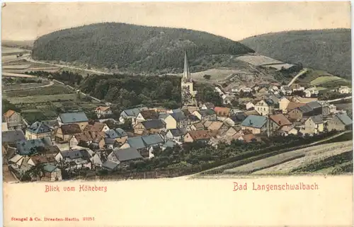 Bad Langenschwalbach - Blick vom Höhebergl -722622