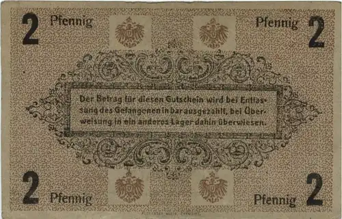 Chemnitz - Gefangenenlager Notgeld 2 Pfennig -722408