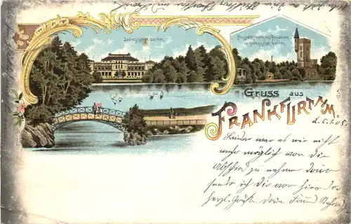 Gruss aus Frankfurt - Litho -722488