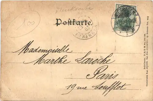 Wiesbaden - Schloss - Reliefkarte -722668