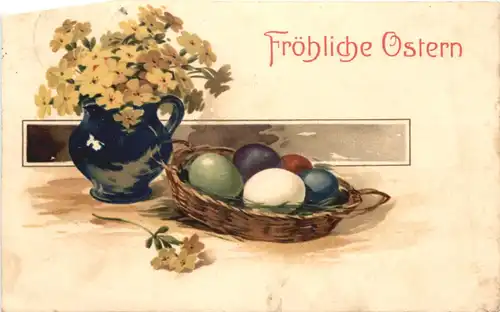 Ostern - Blumen - Eier -722036