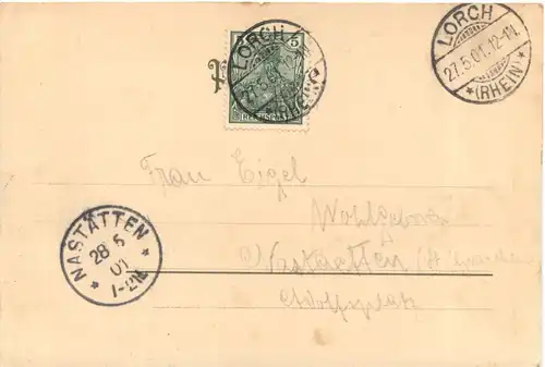 Lorch am Rhein - Litho -722750