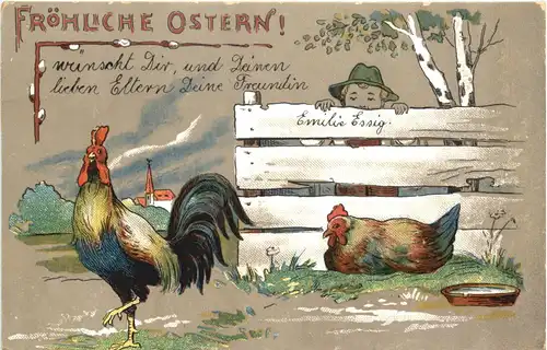Ostern - Huhn - Hahn -722074