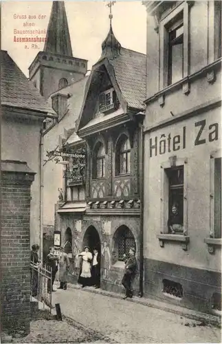 Assmannshausen am Rhein - Gruss aus der alten Bauernschänke -722766