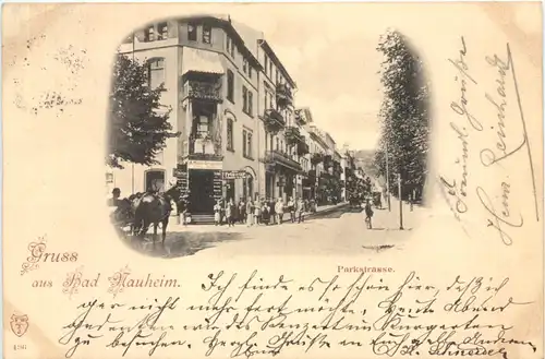 Gruss aus Bad Nauheim - Parkstrasse -722786