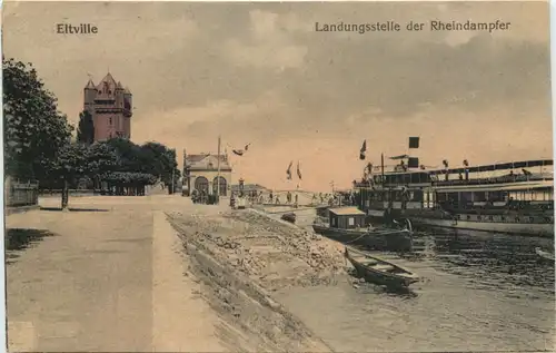 Eltville - Landungssteg der Rhendampfer -722738