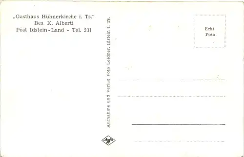 Idstein - Gasthaus Hühnerkirche im Taunus -722846