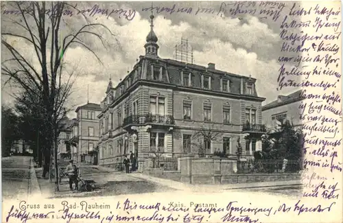 Gruss aus Bad Nauheim - Kais. Postamt -722824
