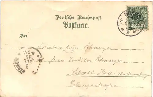 Gruss aus Worms - Litho -722874