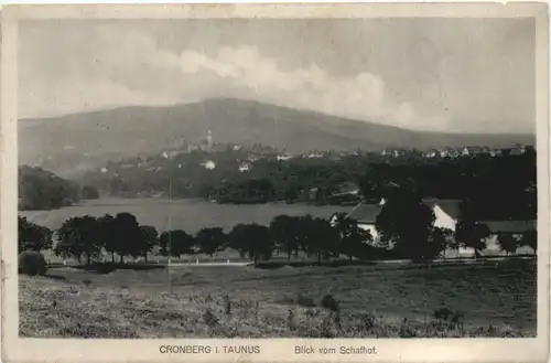 Cronberg im Taunus - Blick vom Schafhof -722888