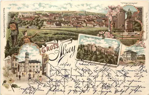 Gruss aus Alzey - Litho -722990