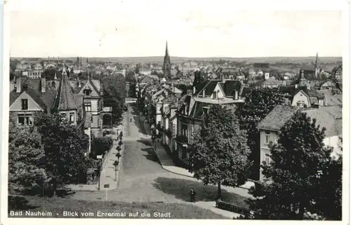 Bad Nauheim - Blick vom Ehrenmal -723044