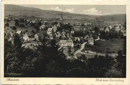 Rhaunen - Blick zum Wartenberg -723202