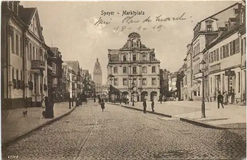 Speyer am Rhein - Marktplatz -723308