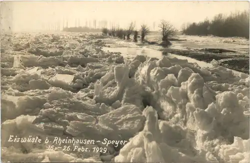 Speyer am Rhein - Eiswüste 1929 -723470