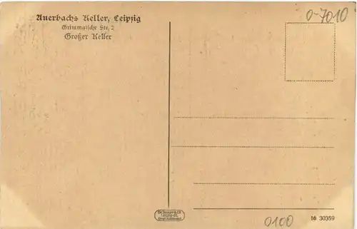 Leipzig - Auerbachs Keller -723530