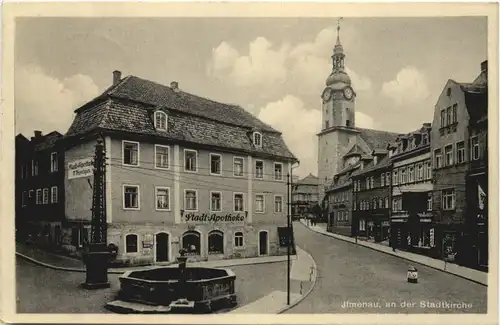 Ilmenau - An der Stadtkirche -723556