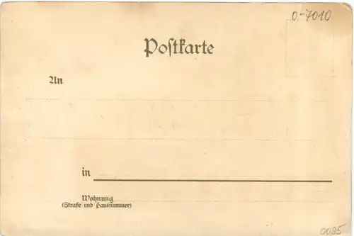 Leipzig - Der Thüringer hof - Litho -723542