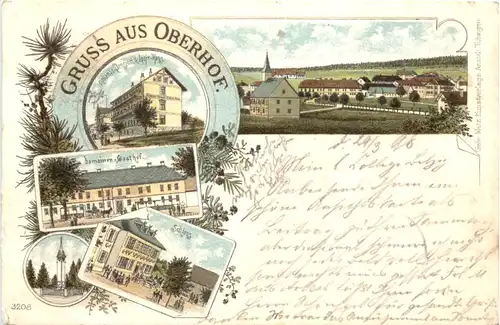 Gruss aus Oberhof - Litho -723574