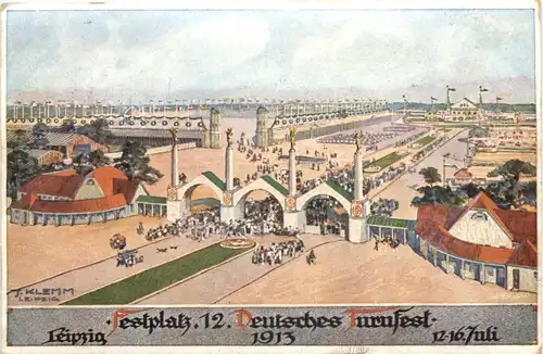 Leipzig - Deutsches Turnfest 1913 -723736