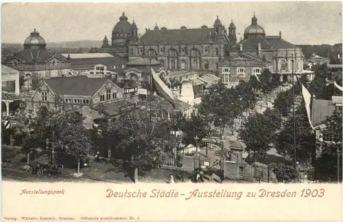 Dresden - Deutsche Städte Ausstellung 1903 -723796