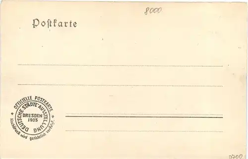 Dresden - Deutsche Städte Ausstellung 1903 -723796