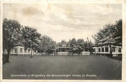 Sommerheim in Klingenberg des Gemeinnützigen Vereins zu Dresden -723790