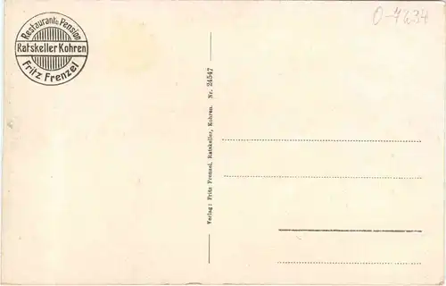 Pfarrhaus zu Kohren - Künstler J. Redlich - Frohburg -723686