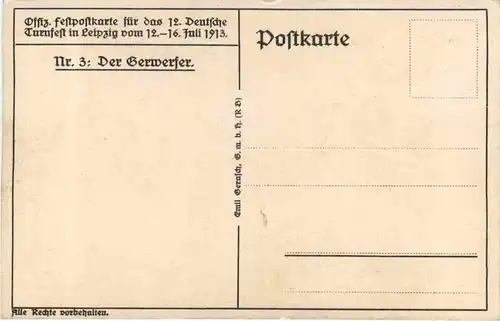 Leipzig - 12. Deutsches Turnfest 1913 -723706