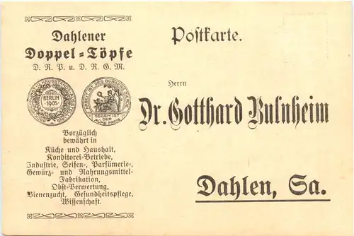 Dahlen - Dahlener Doppel Töpfe -723920